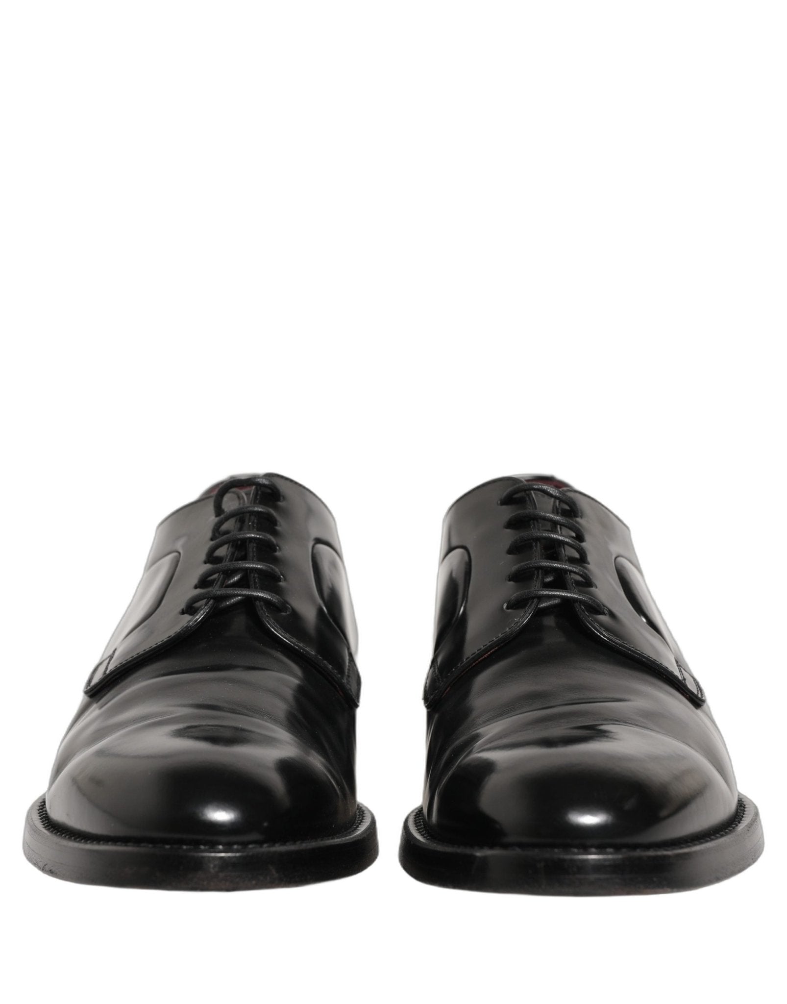 Dolce & Gabbana Black Leather Derby Dress Men Formal Shoes - RIMODA