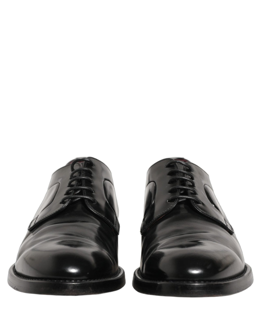 Dolce & Gabbana Black Leather Derby Dress Men Formal Shoes - RIMODA