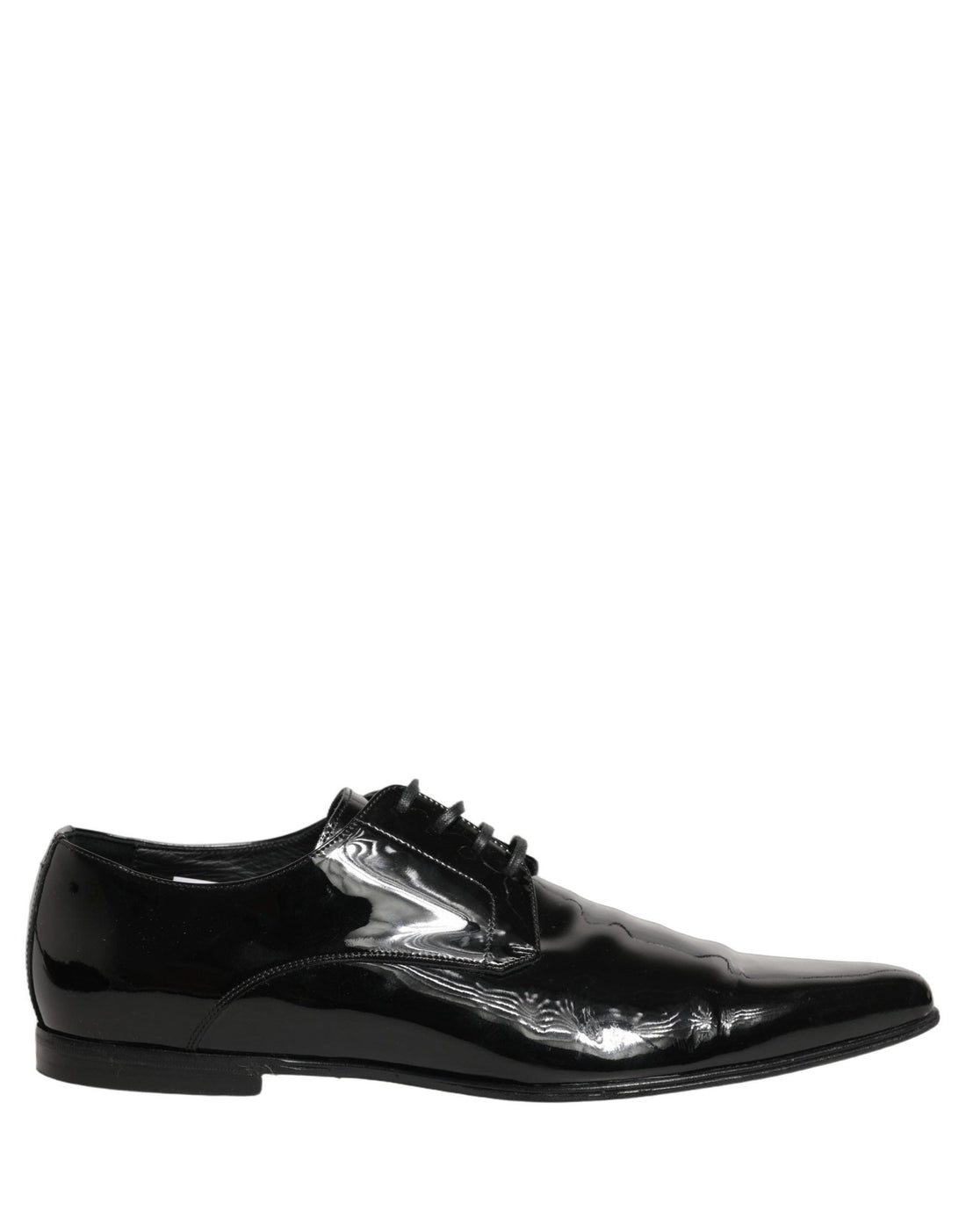 Dolce & Gabbana Black Leather Derby Dress Men Formal Shoes - RIMODA
