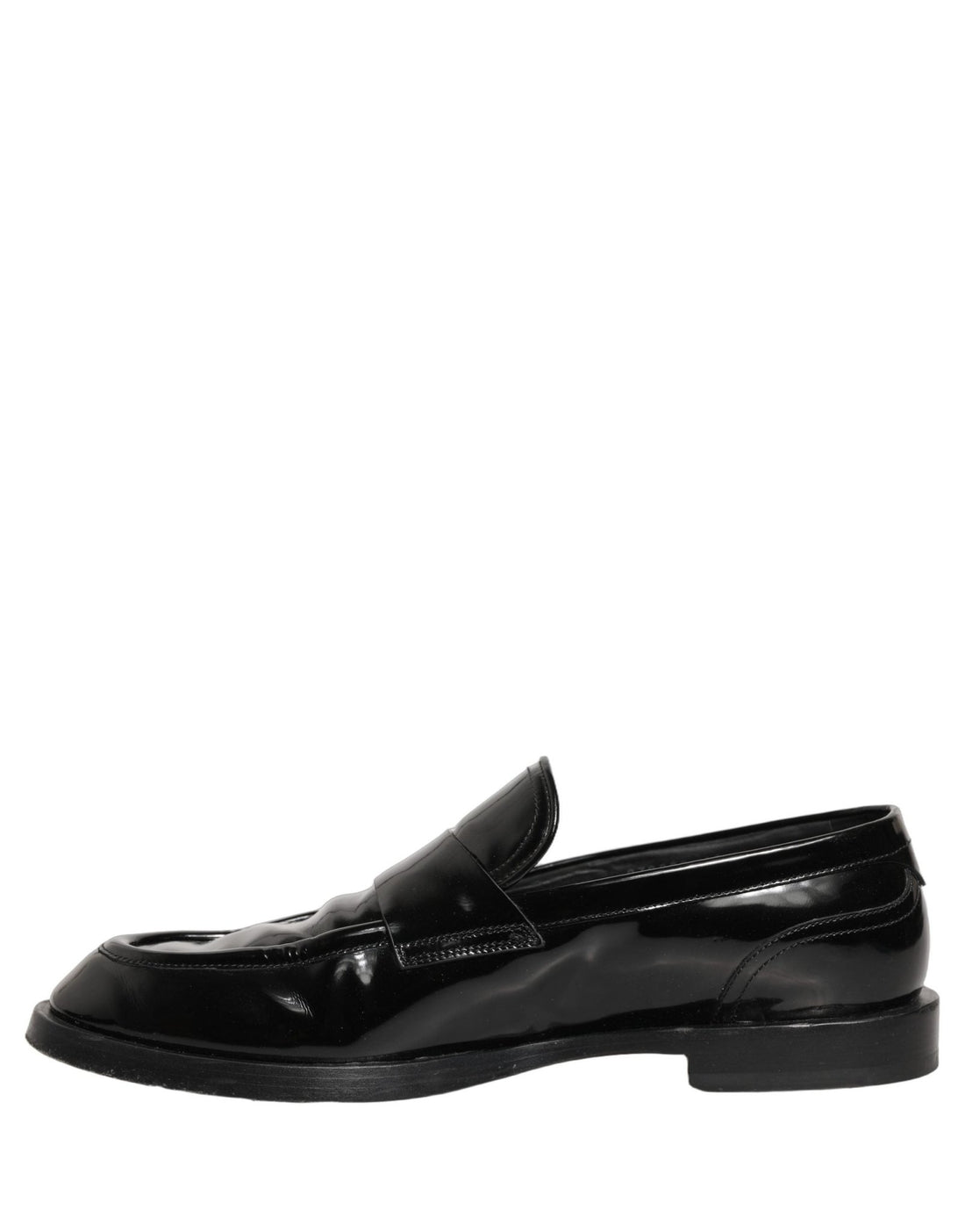 Dolce & Gabbana Black Leather Formal Men Dress Loafers Shoes - RIMODA