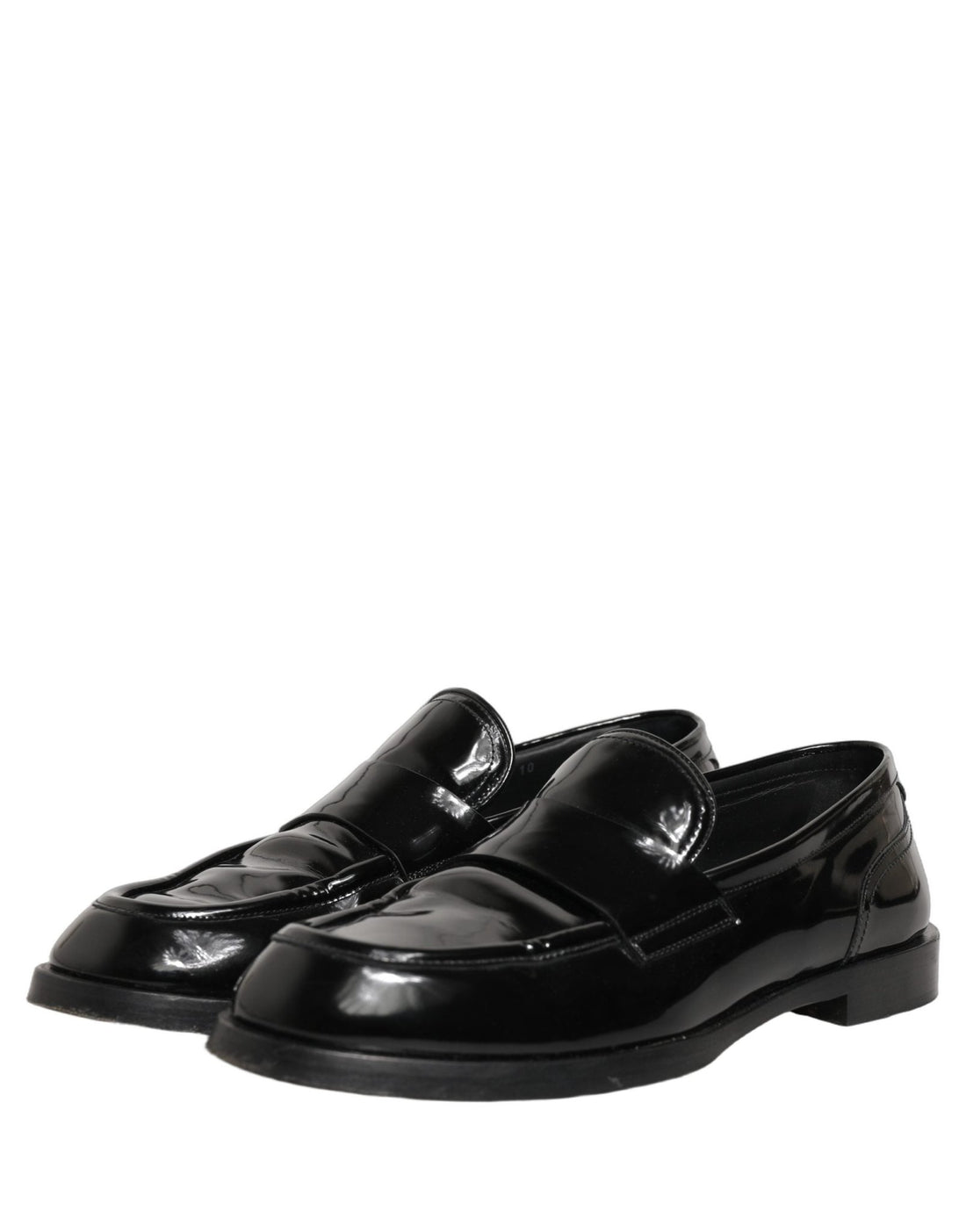 Dolce & Gabbana Black Leather Formal Men Dress Loafers Shoes - RIMODA