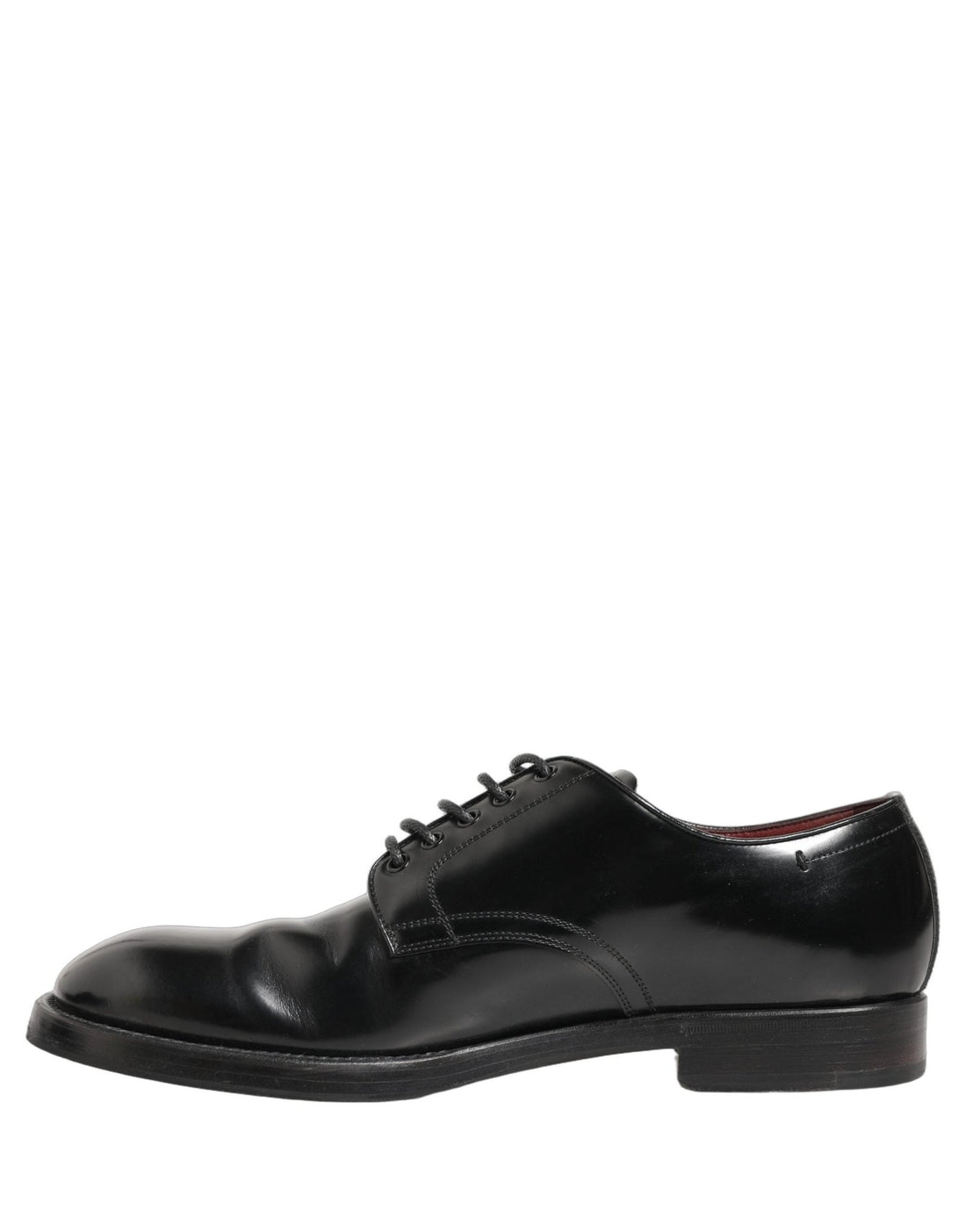 Dolce & Gabbana Black Leather Lace Up Derby Dress Formal Shoes - RIMODA