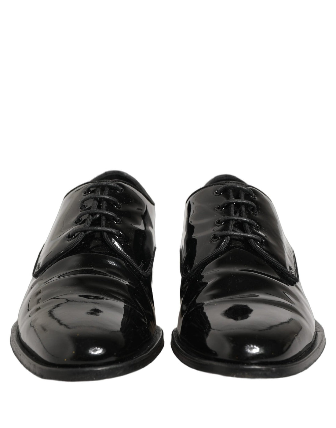 Dolce & Gabbana Black Leather Lace Up Derby Dress Formal Shoes - RIMODA