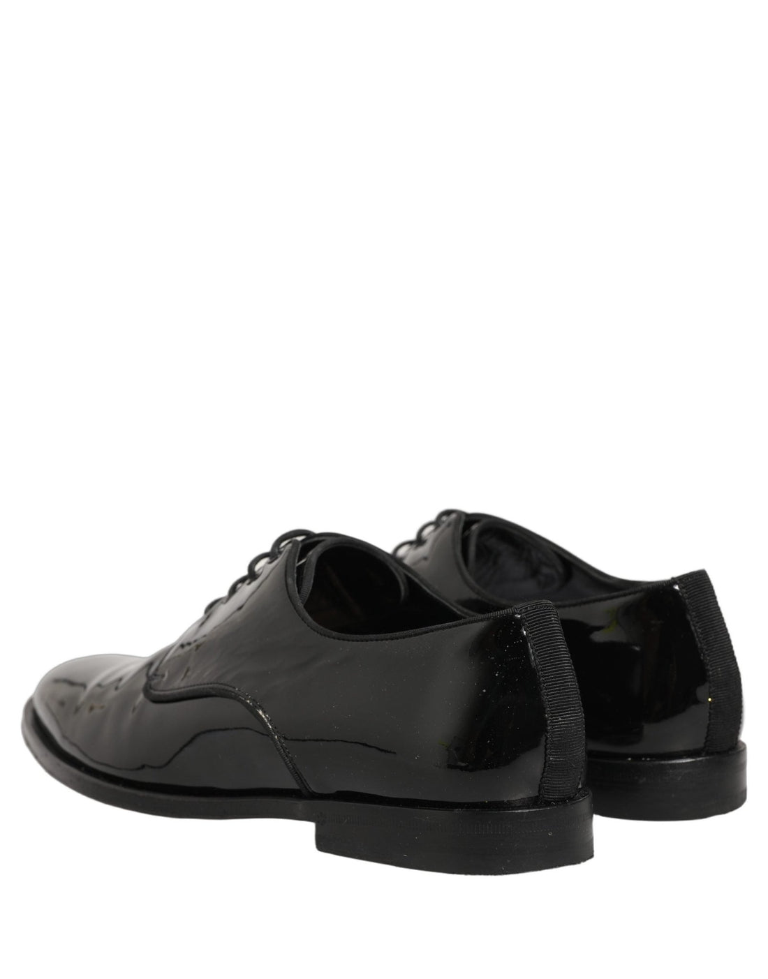 Dolce & Gabbana Black Leather Lace Up Derby Dress Formal Shoes - RIMODA