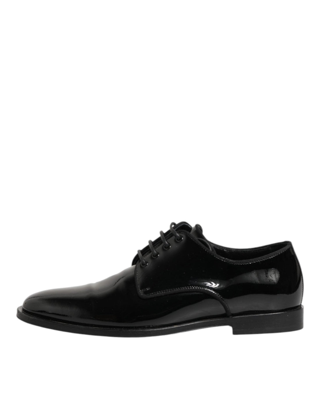 Dolce & Gabbana Black Leather Lace Up Derby Formal Dress Shoes - RIMODA