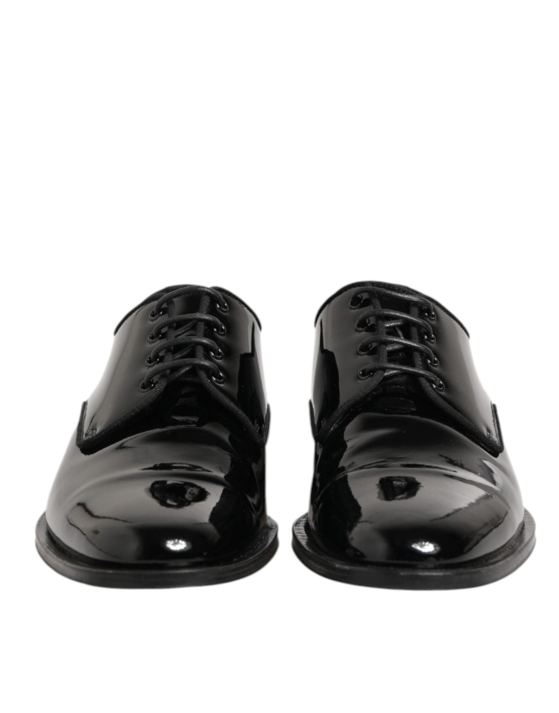 Dolce & Gabbana Black Leather Lace Up Derby Formal Dress Shoes - RIMODA