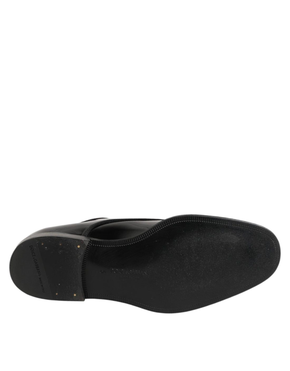 Dolce & Gabbana Black Leather Lace Up Derby Formal Dress Shoes - RIMODA