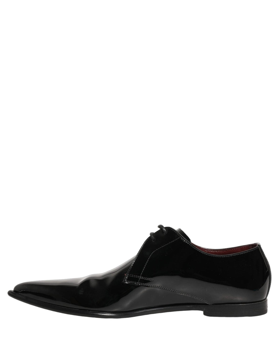 Dolce & Gabbana Black Leather Men Derby Dress Formal Shoes - RIMODA