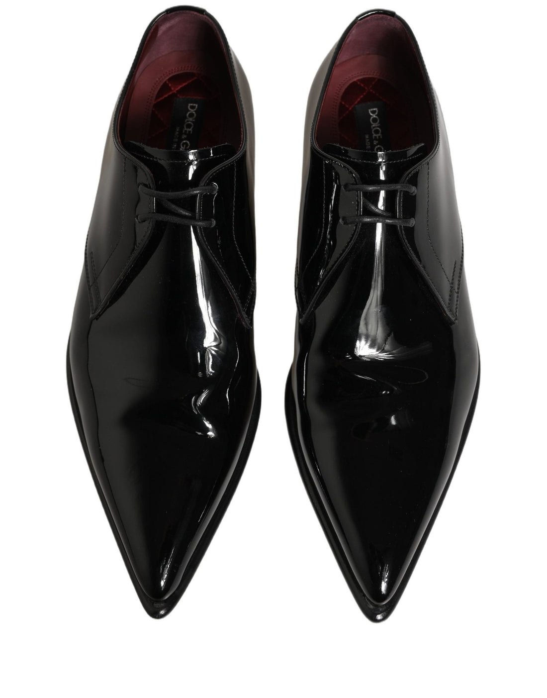 Dolce & Gabbana Black Leather Men Derby Dress Formal Shoes - RIMODA