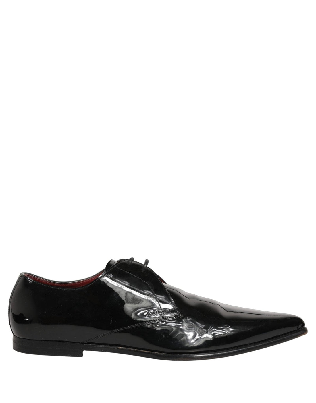 Dolce & Gabbana Black Leather Men Derby Dress Formal Shoes - RIMODA