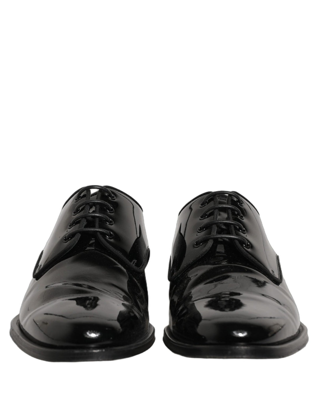 Dolce & Gabbana Black Leather Men Derby Dress Men Formal Shoes - RIMODA