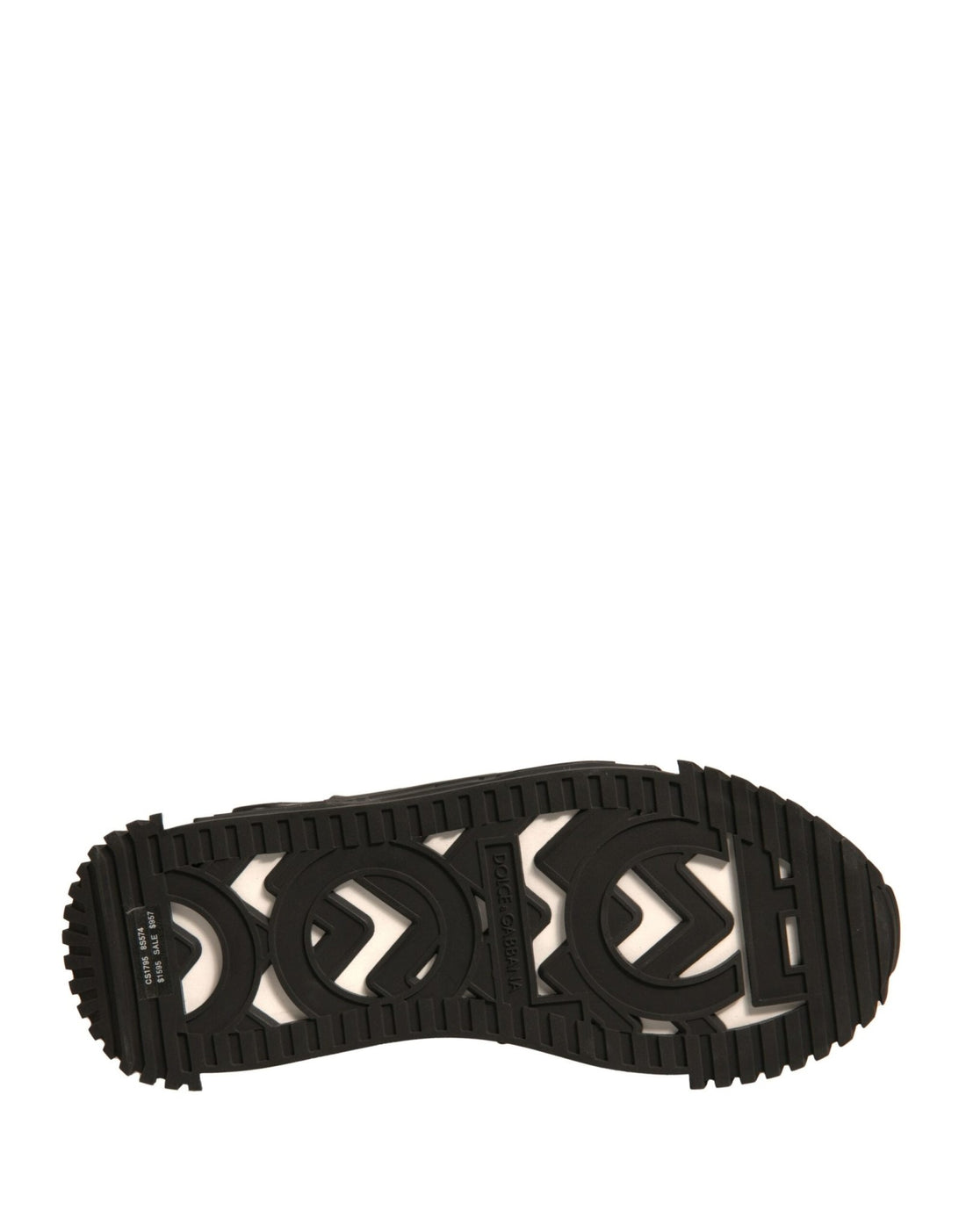 Dolce & Gabbana Black Leather Studded Slides Sandals Shoes - RIMODA