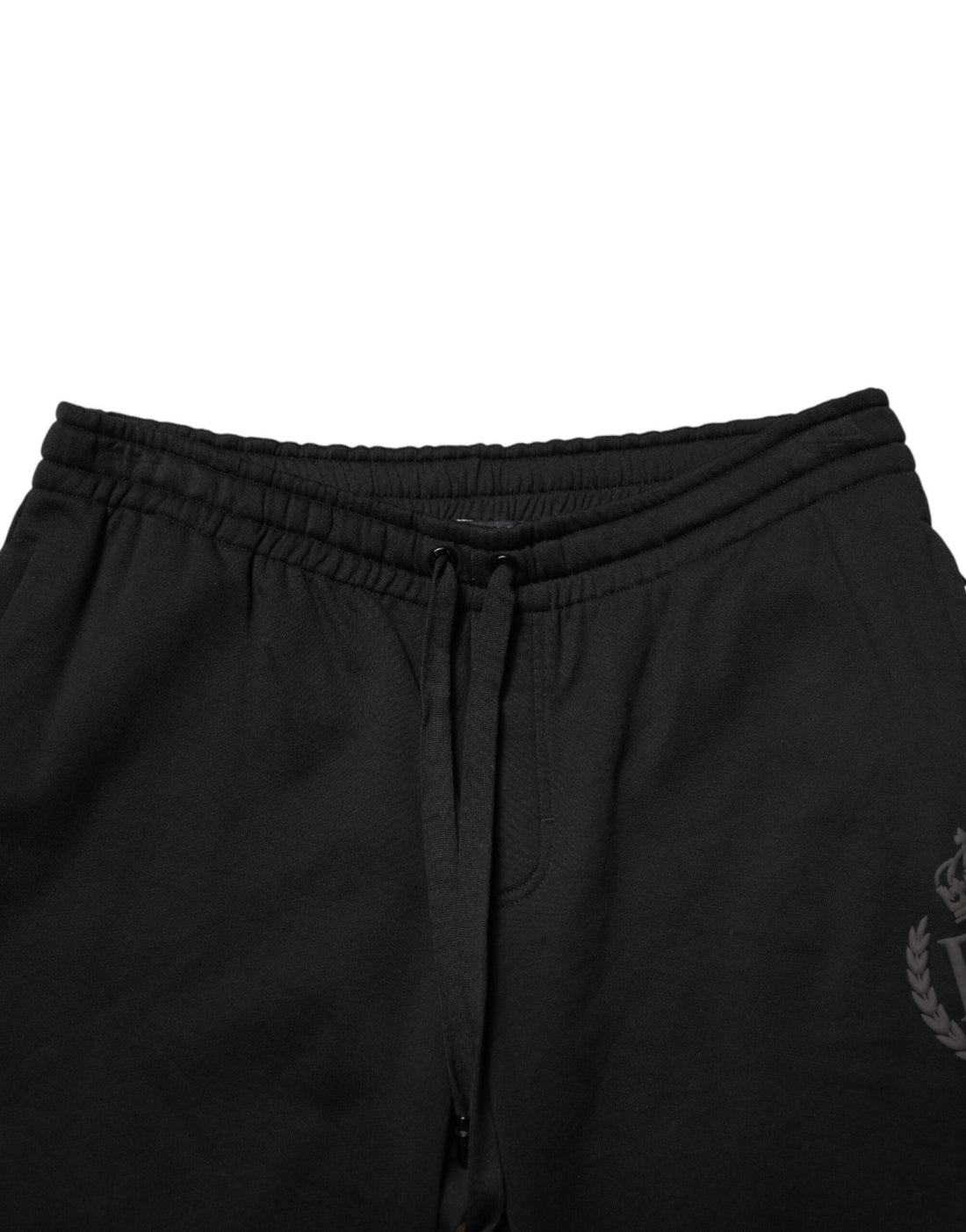 Dolce & Gabbana Black Logo Cotton Skinny Jogger Trouser Pants - RIMODA