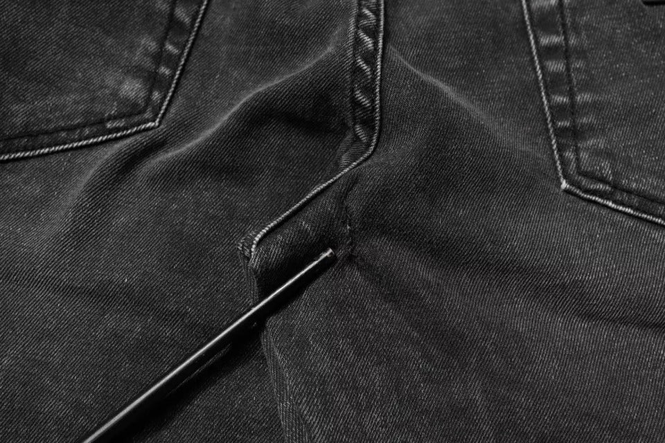 Dolce & Gabbana Black Logo Cotton Stretch Skinny Denim Pants - RIMODA