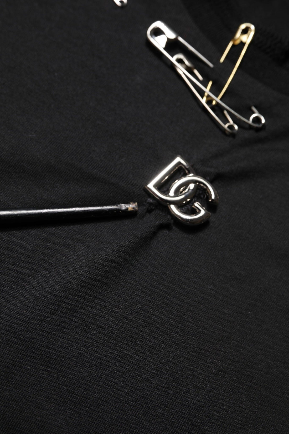 Dolce & Gabbana Black Logo Embellish Short Sleeves T-shirt - RIMODA