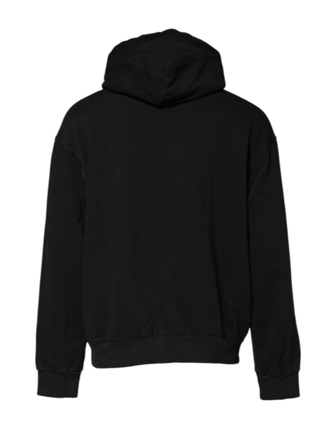 Dolce & Gabbana Black Logo Full Zip Hooded Men Sweatshirt Sweater - RIMODA