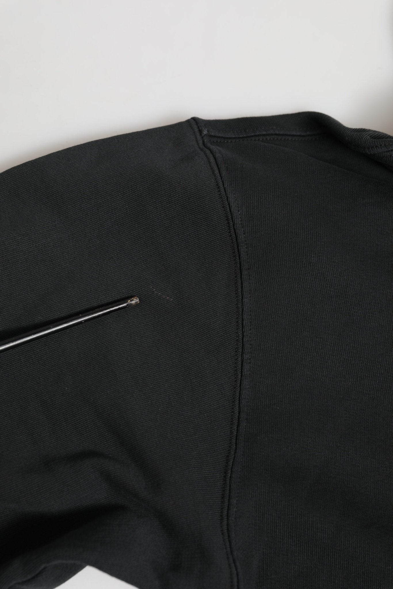Dolce & Gabbana Black Logo FullZip Hooded Sweatshirt Sweater - RIMODA