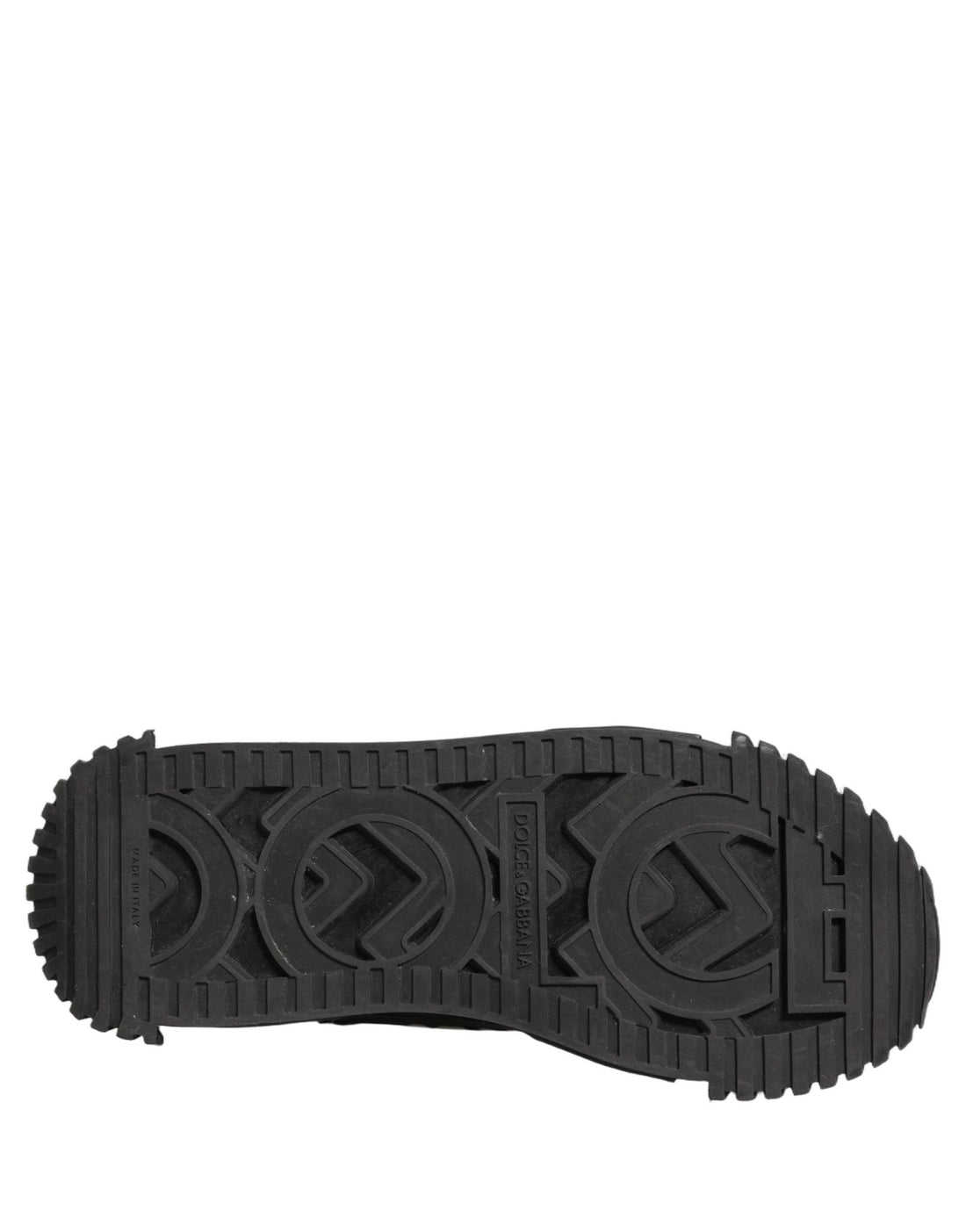 Dolce & Gabbana Black Logo Lace Up Low Top NS1 Men Sneakers Shoes - RIMODA