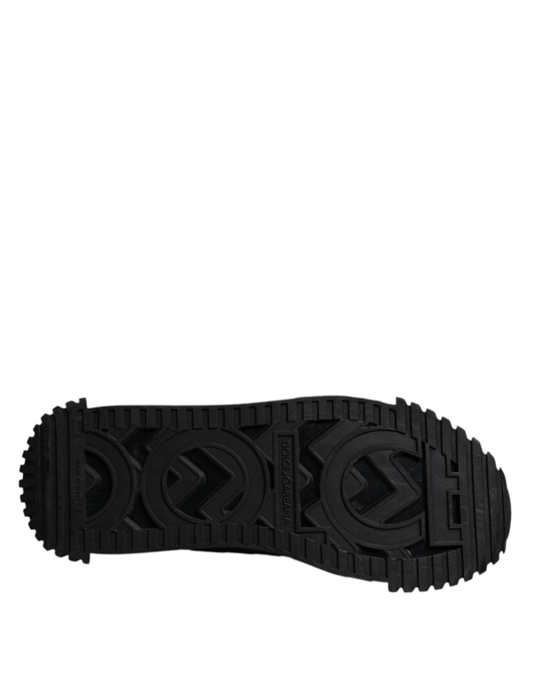 Dolce & Gabbana Black Logo Lace Up Low Top NS1 Sneakers Shoes - RIMODA