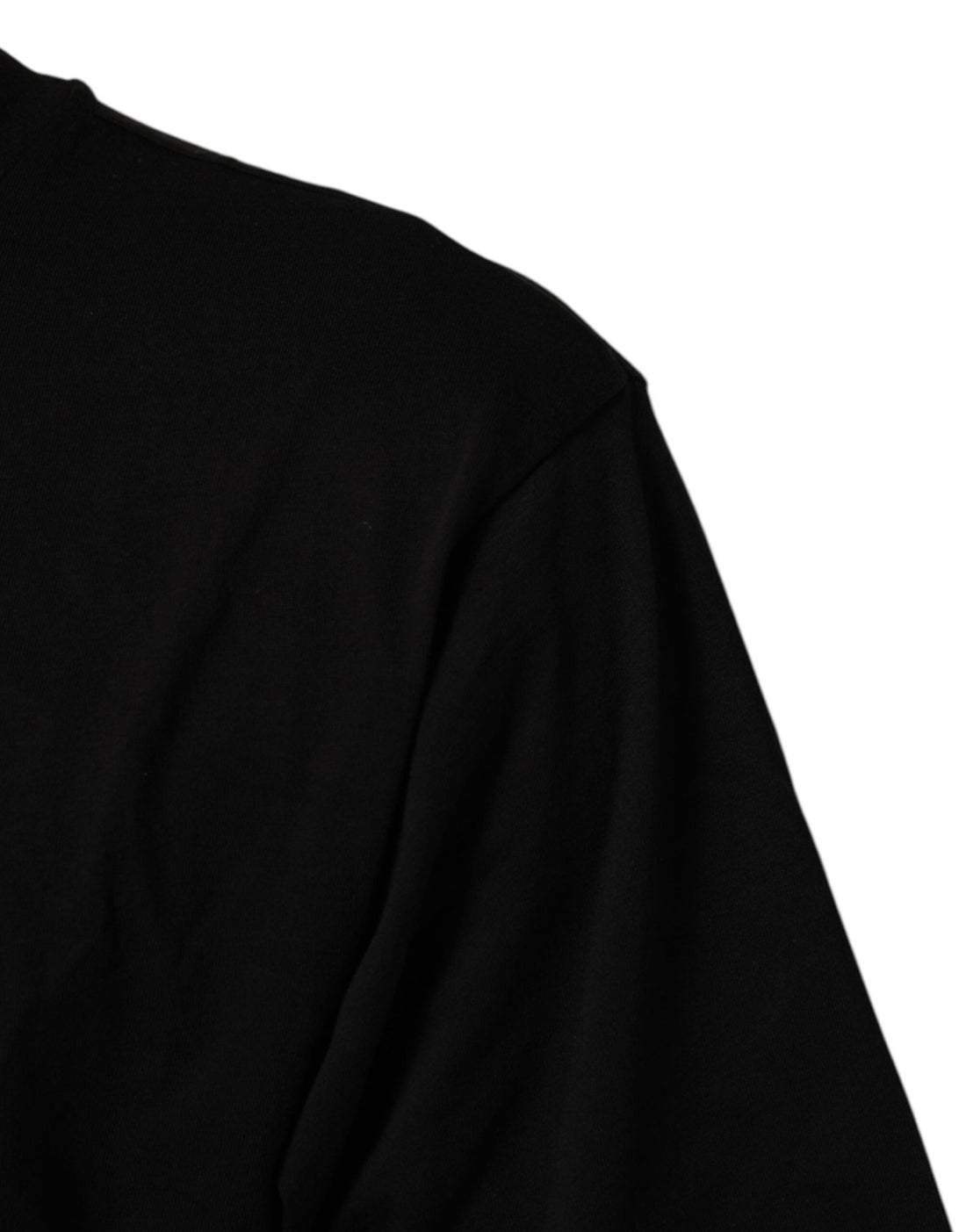 Dolce & Gabbana Black Logo Print Cotton Crew Neck T-shirt - RIMODA
