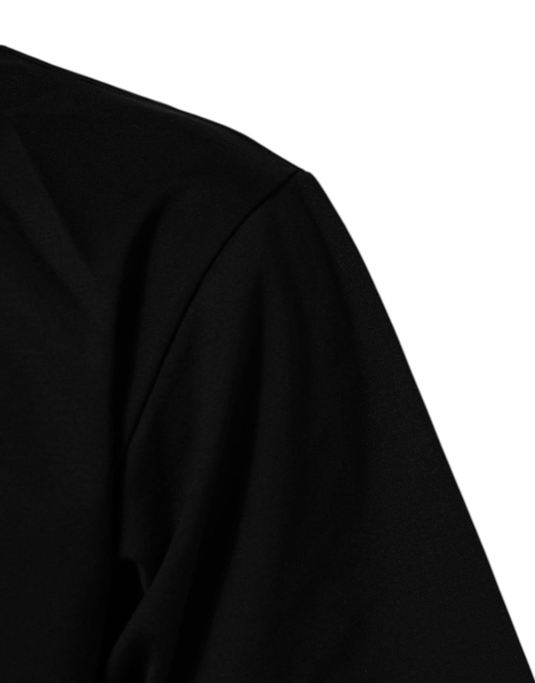 Dolce & Gabbana Black Logo Print Cotton Men Crew Neck T-shirt - RIMODA