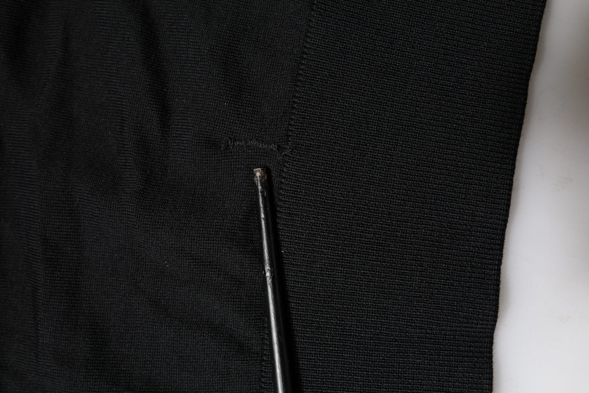 Dolce & Gabbana Black Long Sleeve Crew Neck Pullover Sweater - RIMODA