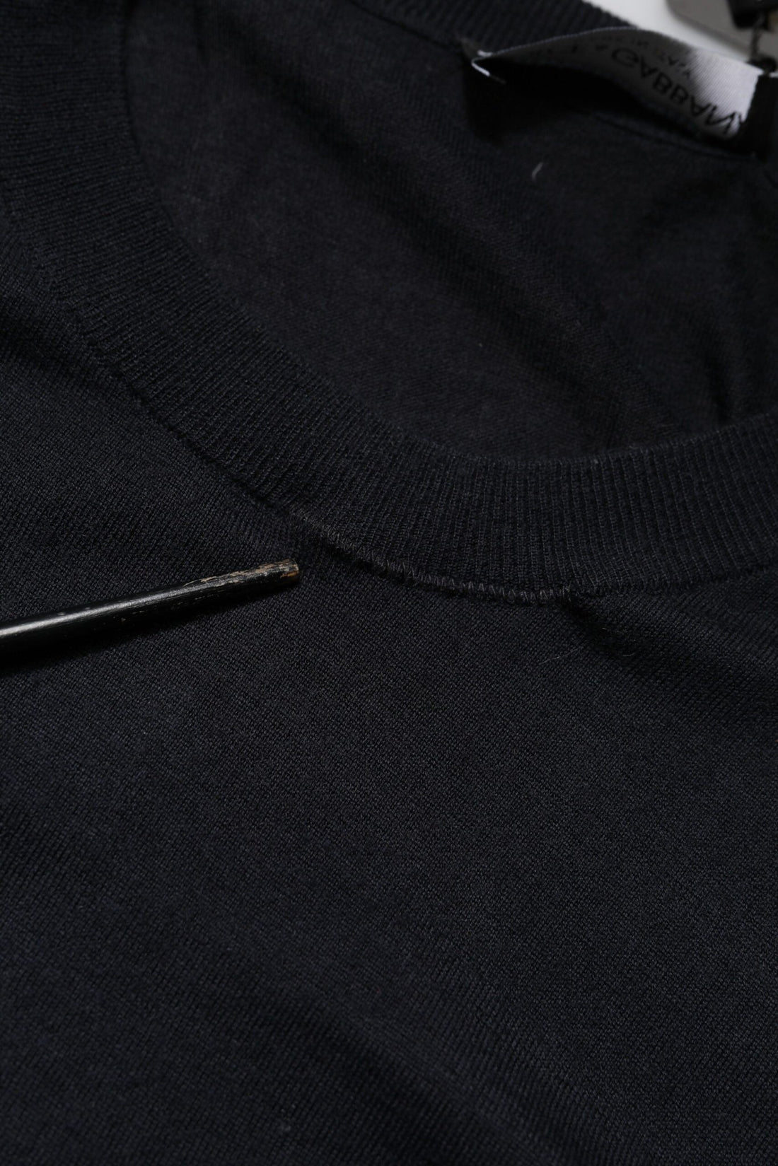 Dolce & Gabbana Black Long Sleeve CrewNeck Pullover Sweater - RIMODA