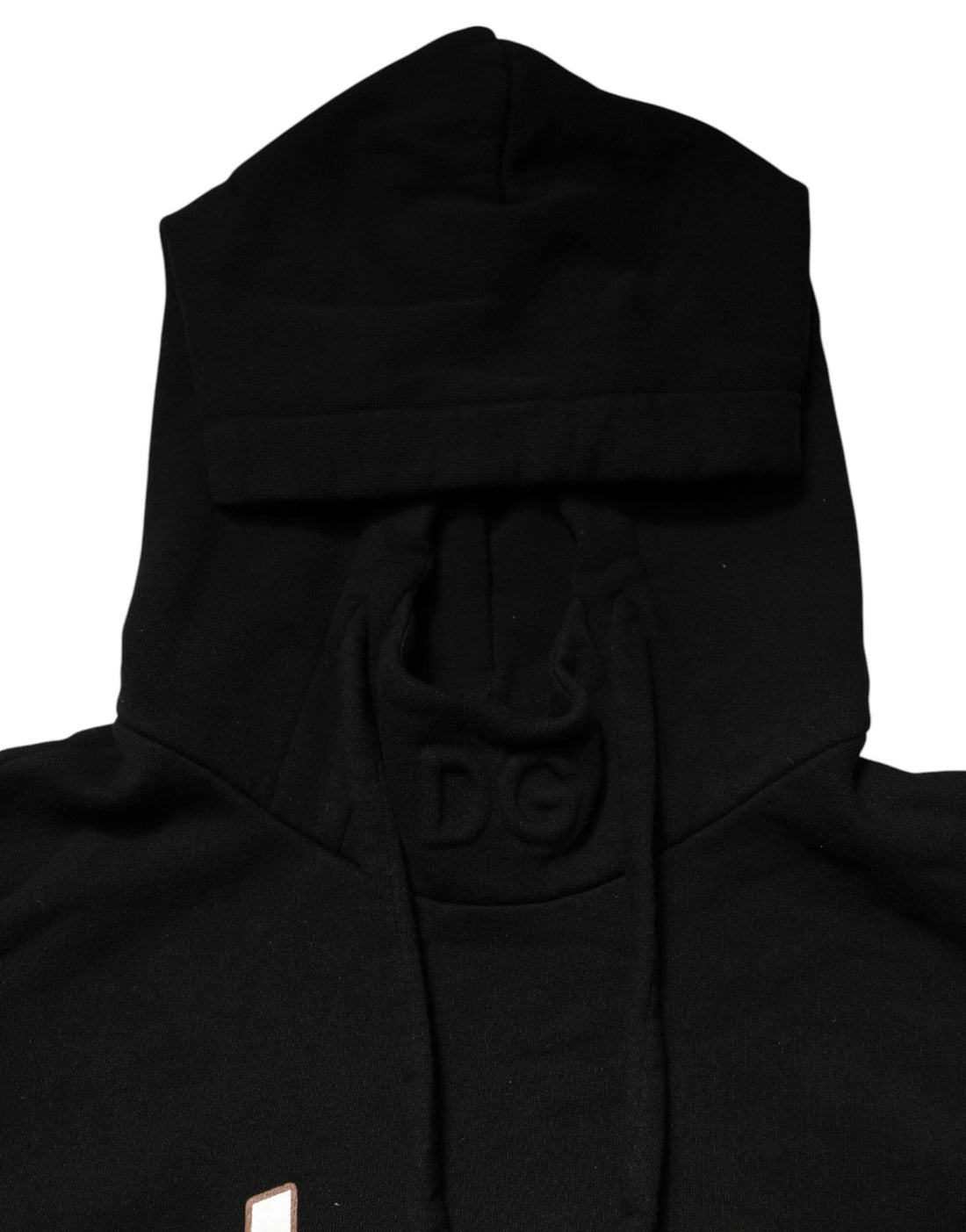 Dolce & Gabbana Black LOVE Cotton Hooded Sweatshirt Sweater - RIMODA