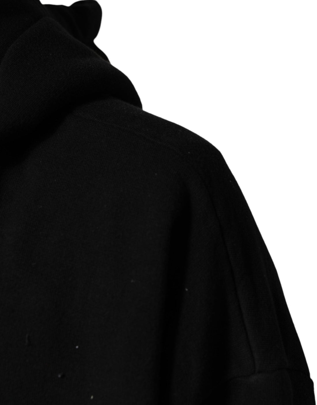 Dolce & Gabbana Black LOVE Cotton Hooded Sweatshirt Sweater - RIMODA