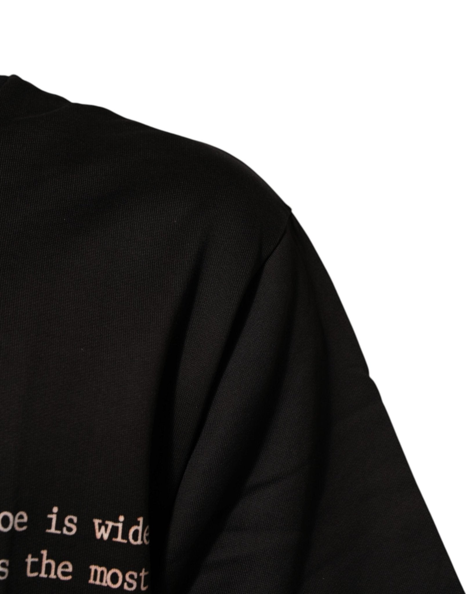 Dolce & Gabbana Black Marilyn Monroe Cotton Crew Neck T-shirt - RIMODA