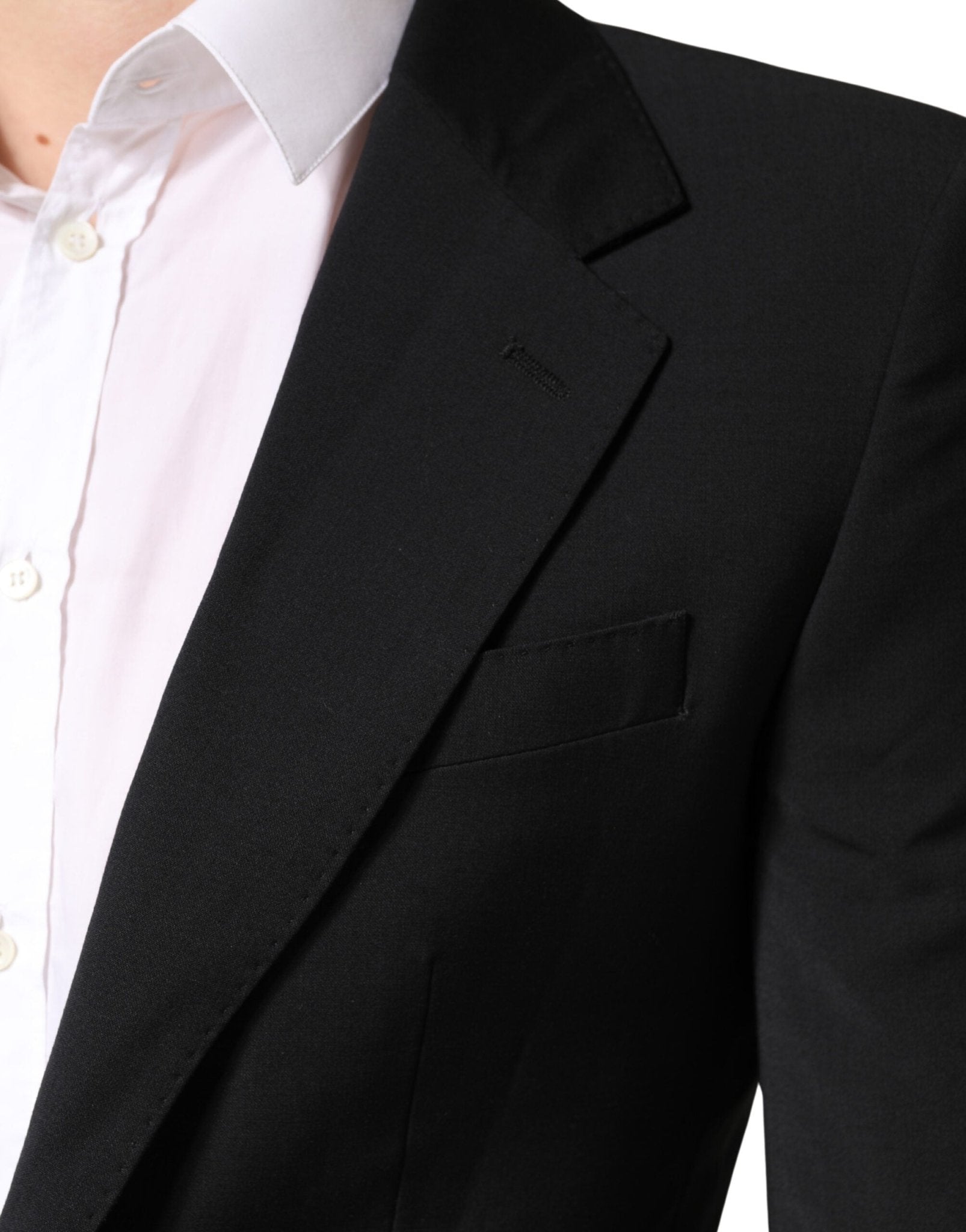 Dolce & Gabbana Black MARTINI Single Breasted Tuxedo Blazer - RIMODA