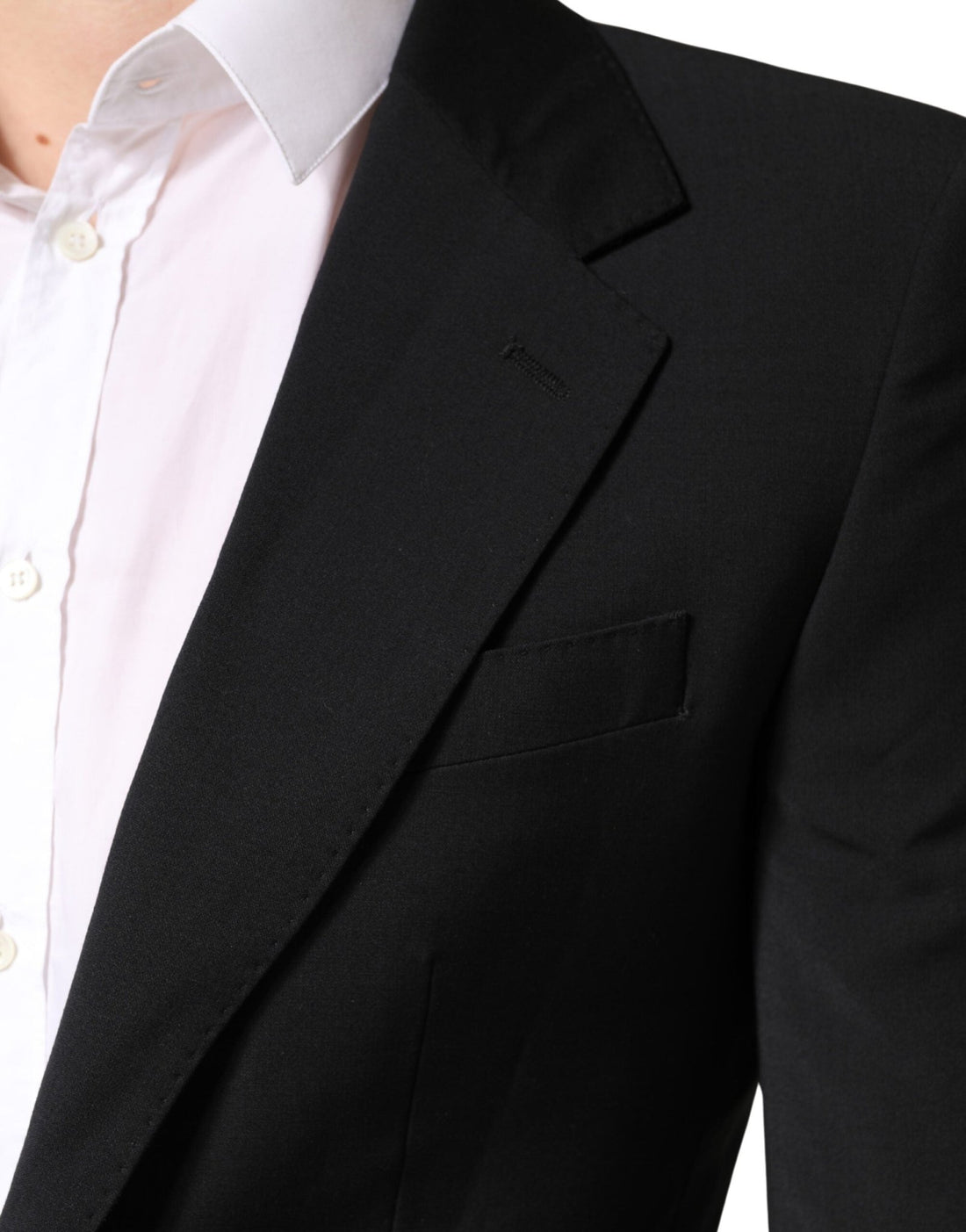 Dolce & Gabbana Black MARTINI Single Breasted Tuxedo Blazer - RIMODA