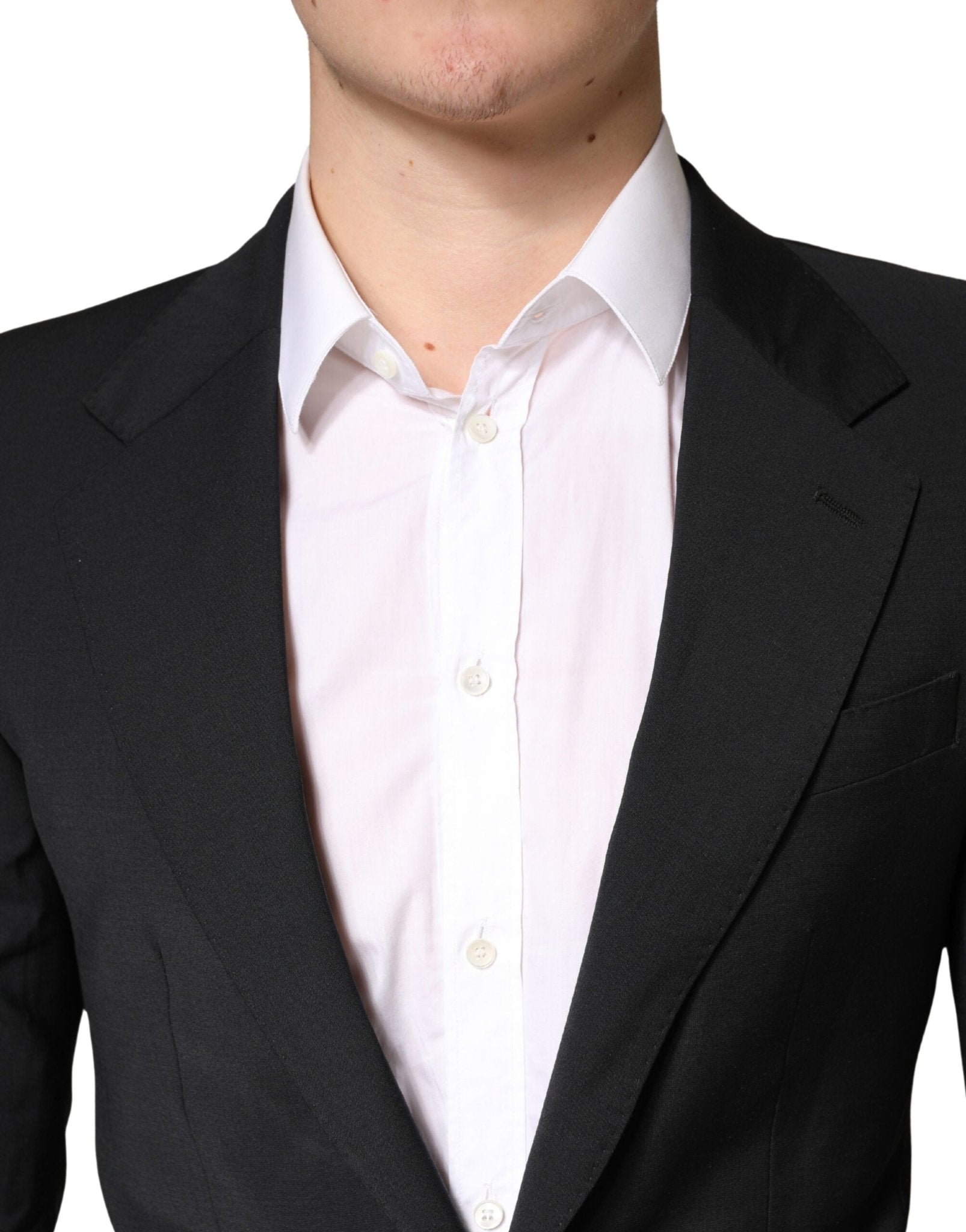 Dolce & Gabbana Black MARTINI Single Breasted Tuxedo Blazer - RIMODA