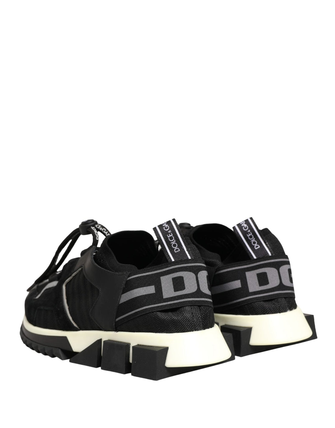 Dolce & Gabbana Black Mesh Sorrento Trekking Sneakers Shoes - RIMODA