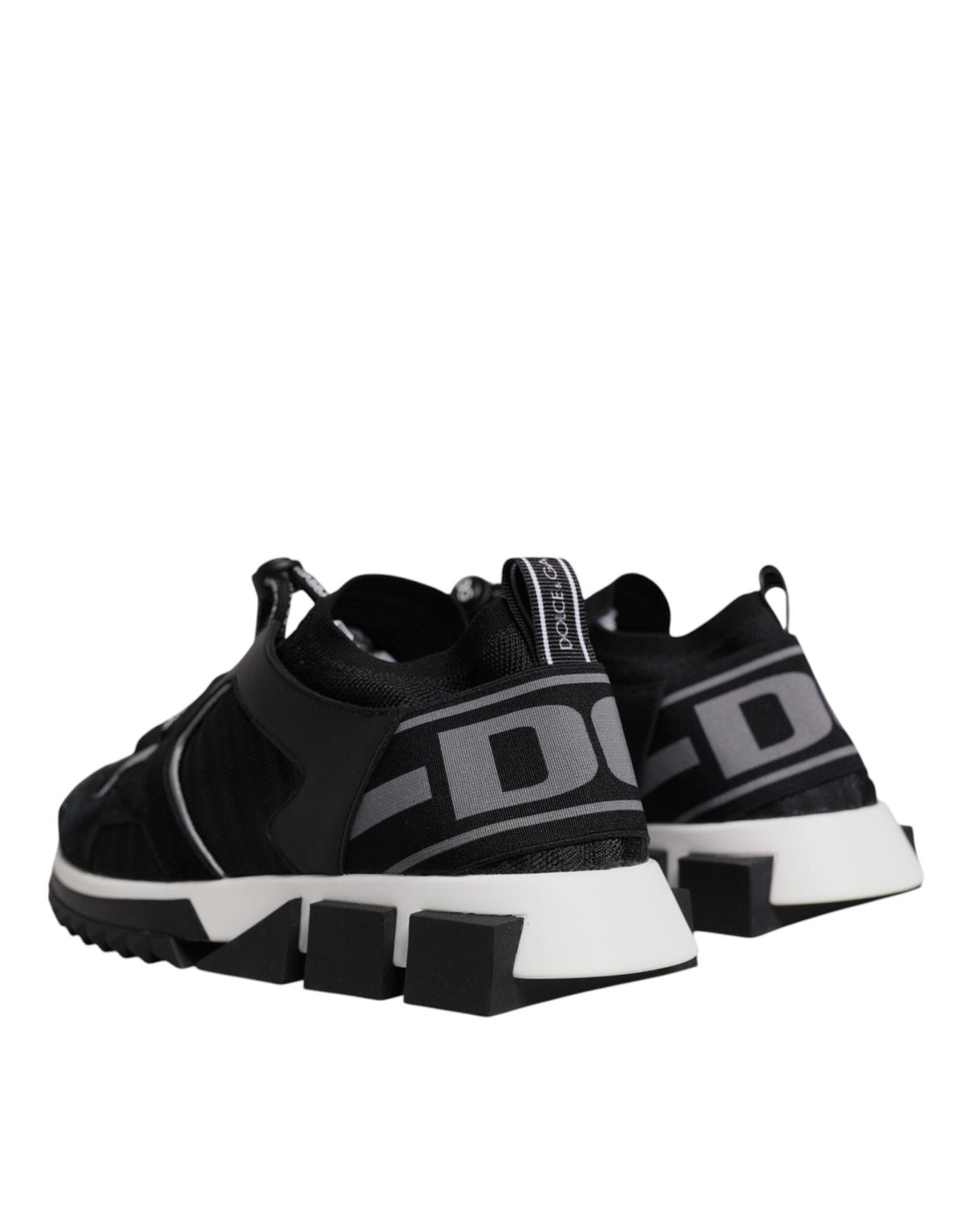 Dolce & Gabbana Black Mesh Sorrento Trekking Sneakers Shoes - RIMODA
