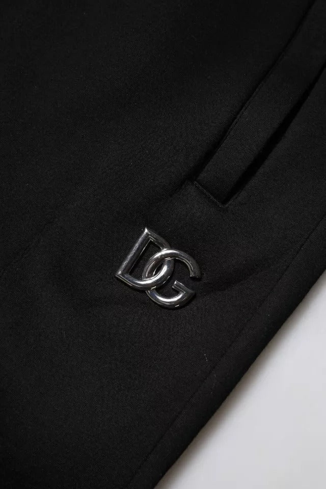 Dolce & Gabbana Black Modal Jogger Jogging Pants - RIMODA