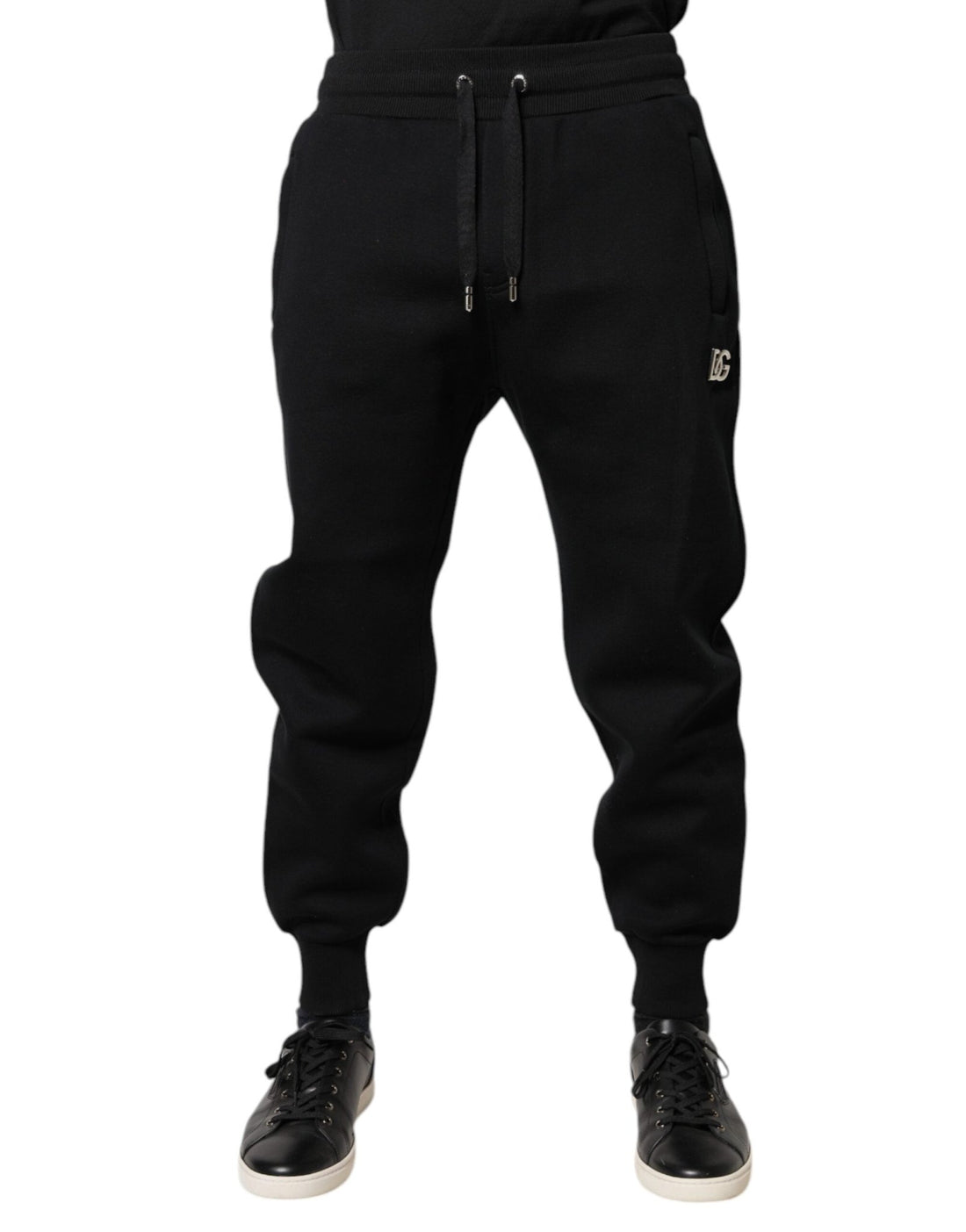 Dolce & Gabbana Black Modal Jogger Jogging Pants - RIMODA