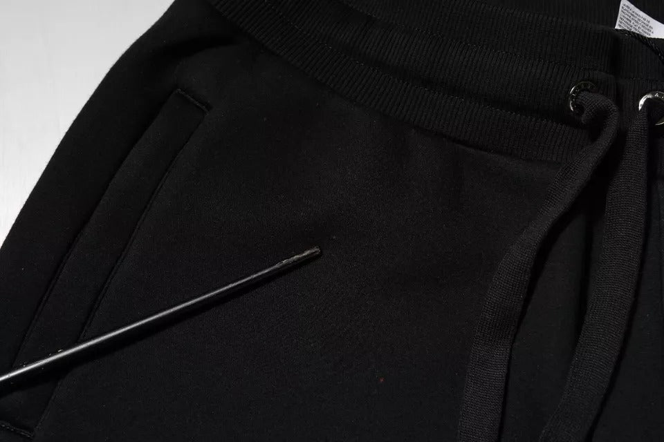 Dolce & Gabbana Black Modal Jogger Jogging Pants - RIMODA