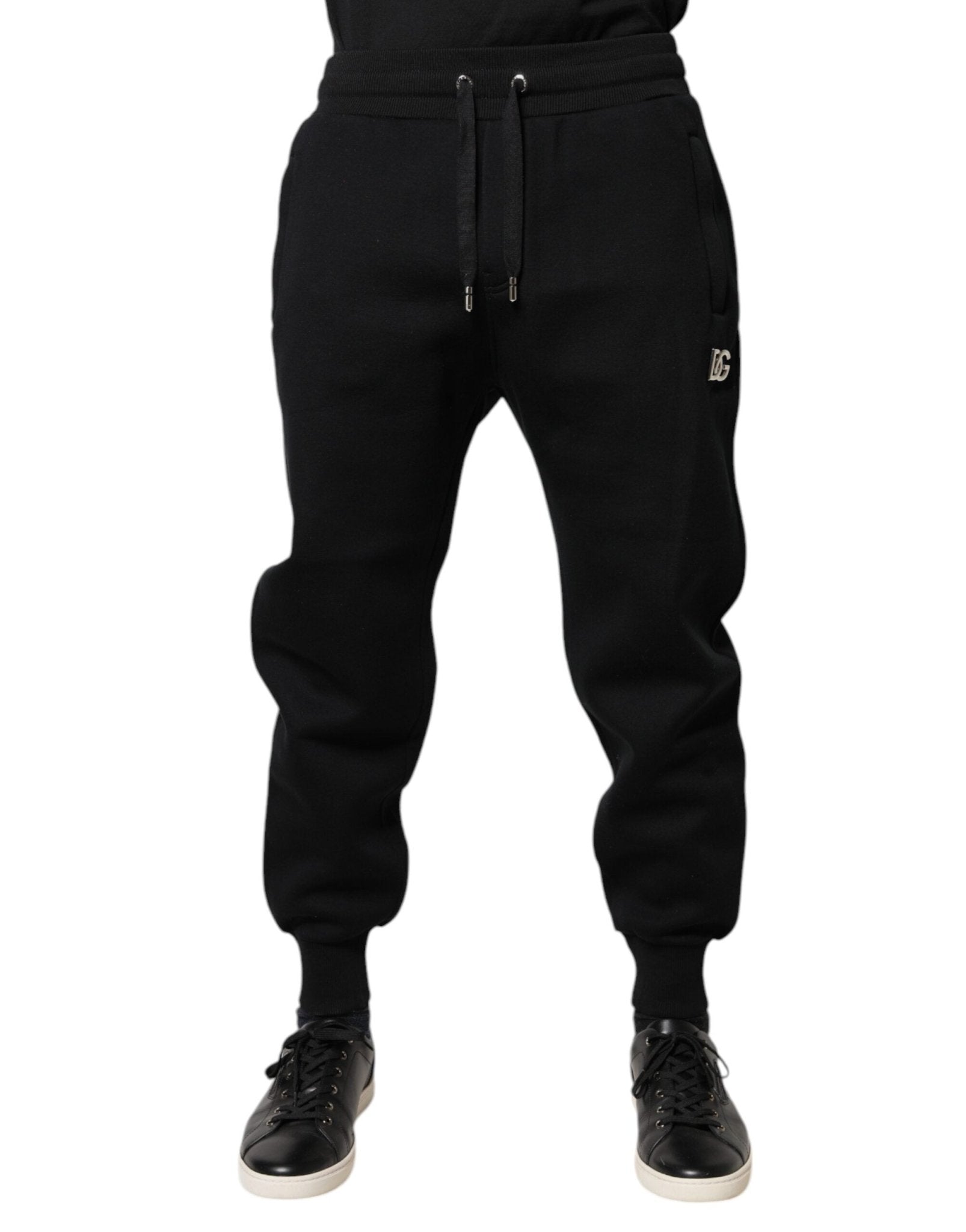 Dolce & Gabbana Black Modal Jogger Jogging Pants - RIMODA