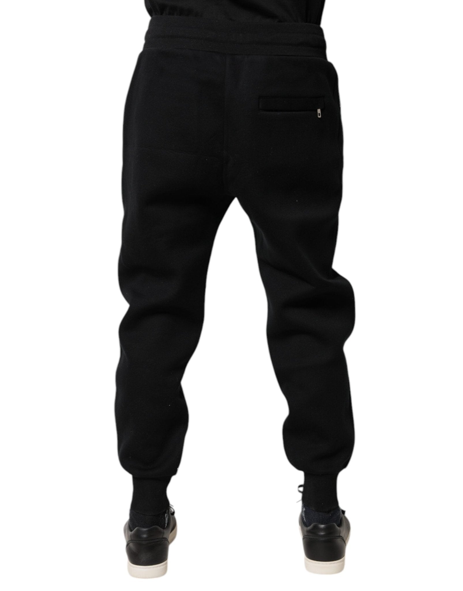 Dolce & Gabbana Black Modal Jogger Jogging Pants - RIMODA