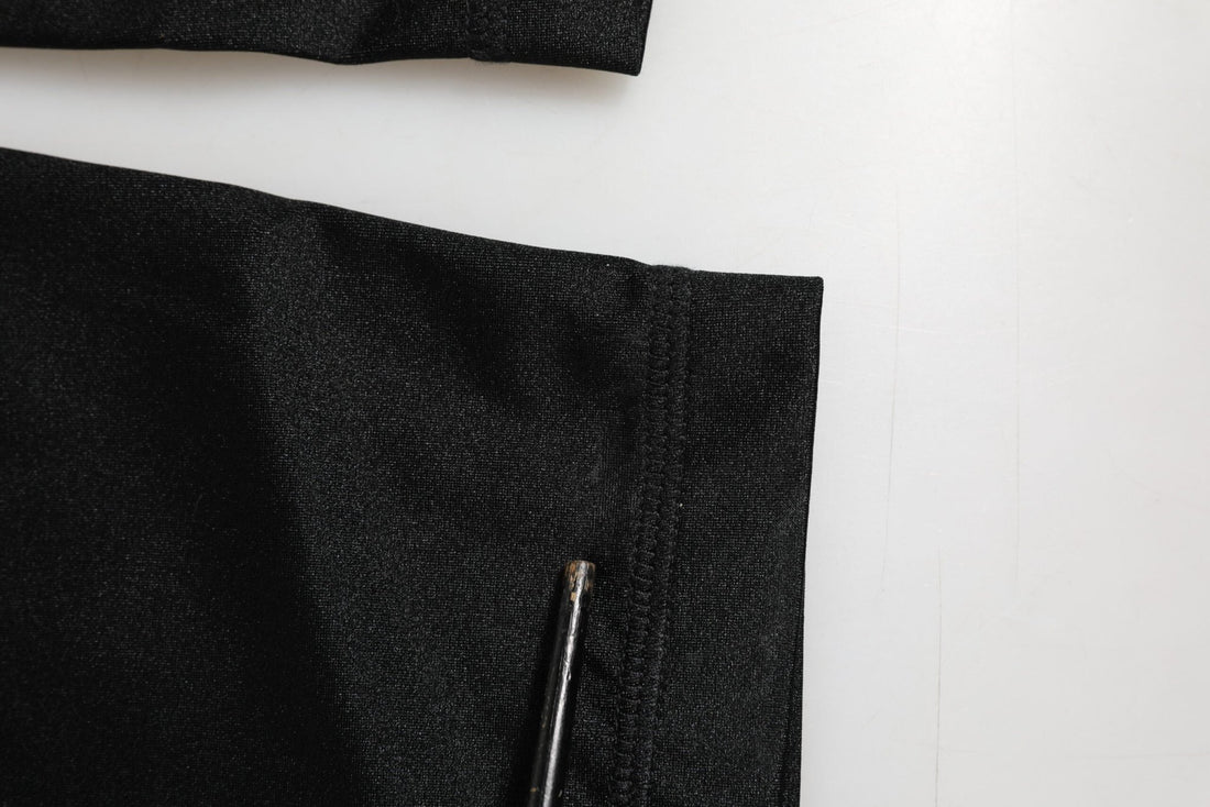 Dolce & Gabbana Black Nylon Leggings Stretch Pants - RIMODA