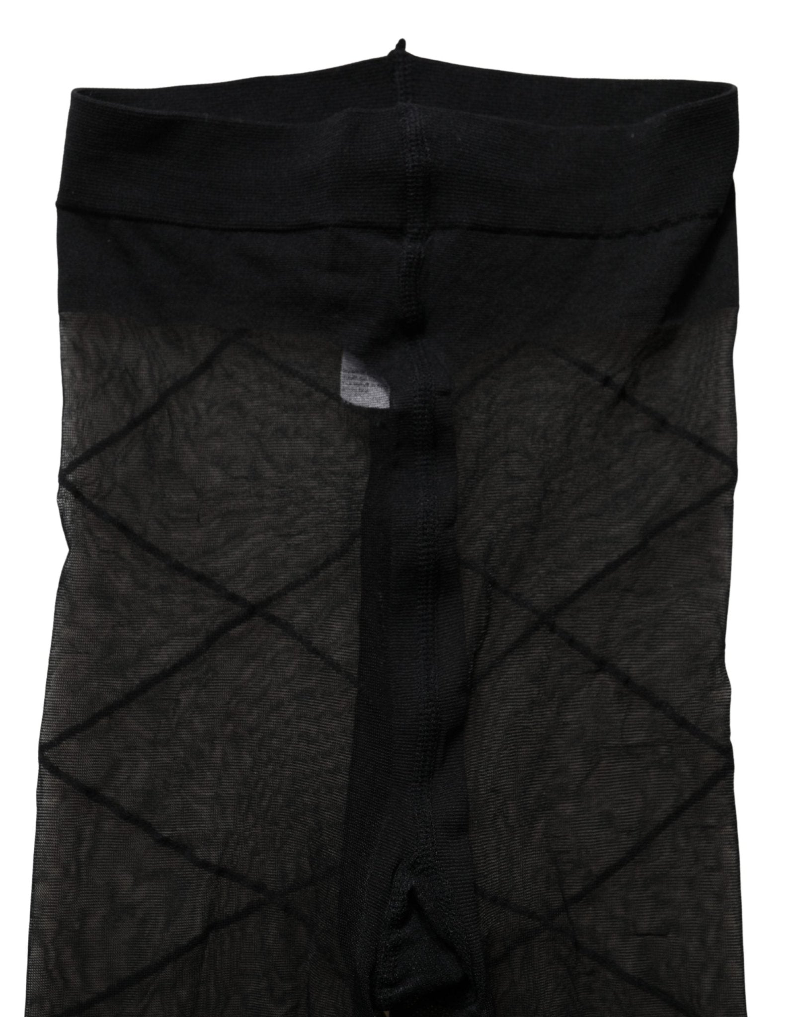 Dolce & Gabbana Black Nylon Sheer Tights Stocking Pantyhose Socks - RIMODA