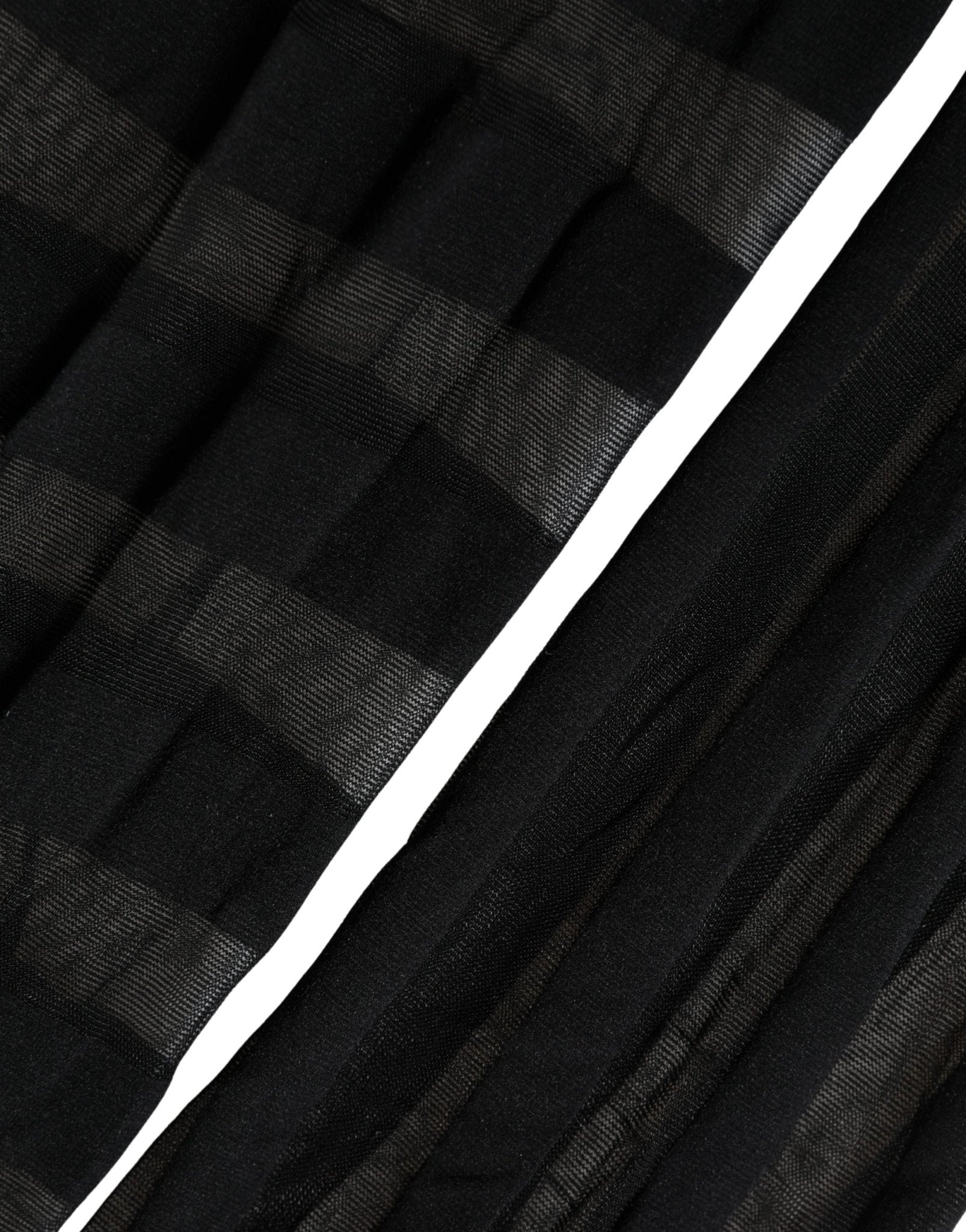 Dolce & Gabbana Black Nylon Stripes Tights Stockings Pantyhose Socks - RIMODA