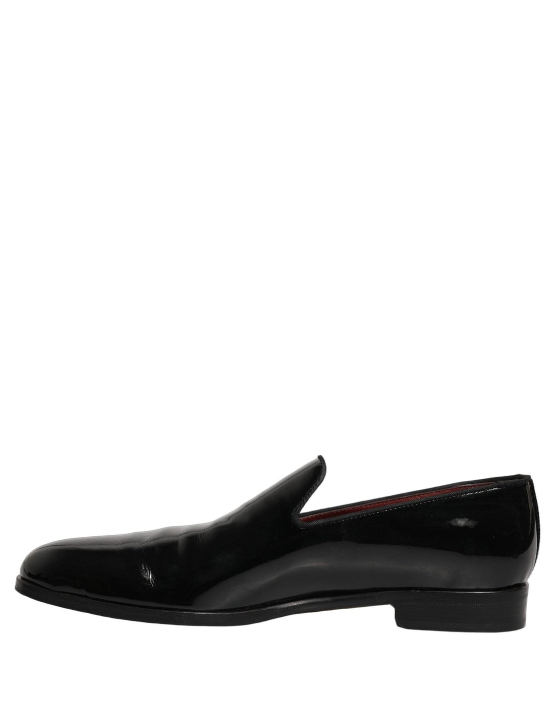 Dolce & Gabbana Black Patent Leather Men Dress Loafers Shoes - RIMODA