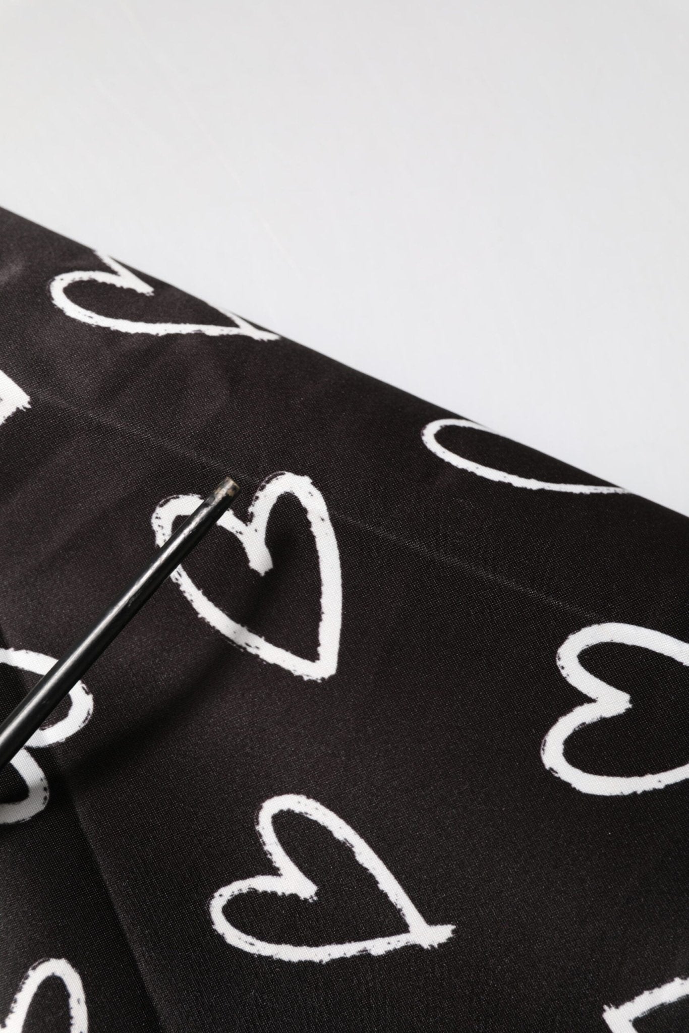 Dolce & Gabbana Black Polyester Heart Print Bomber Jacket - RIMODA