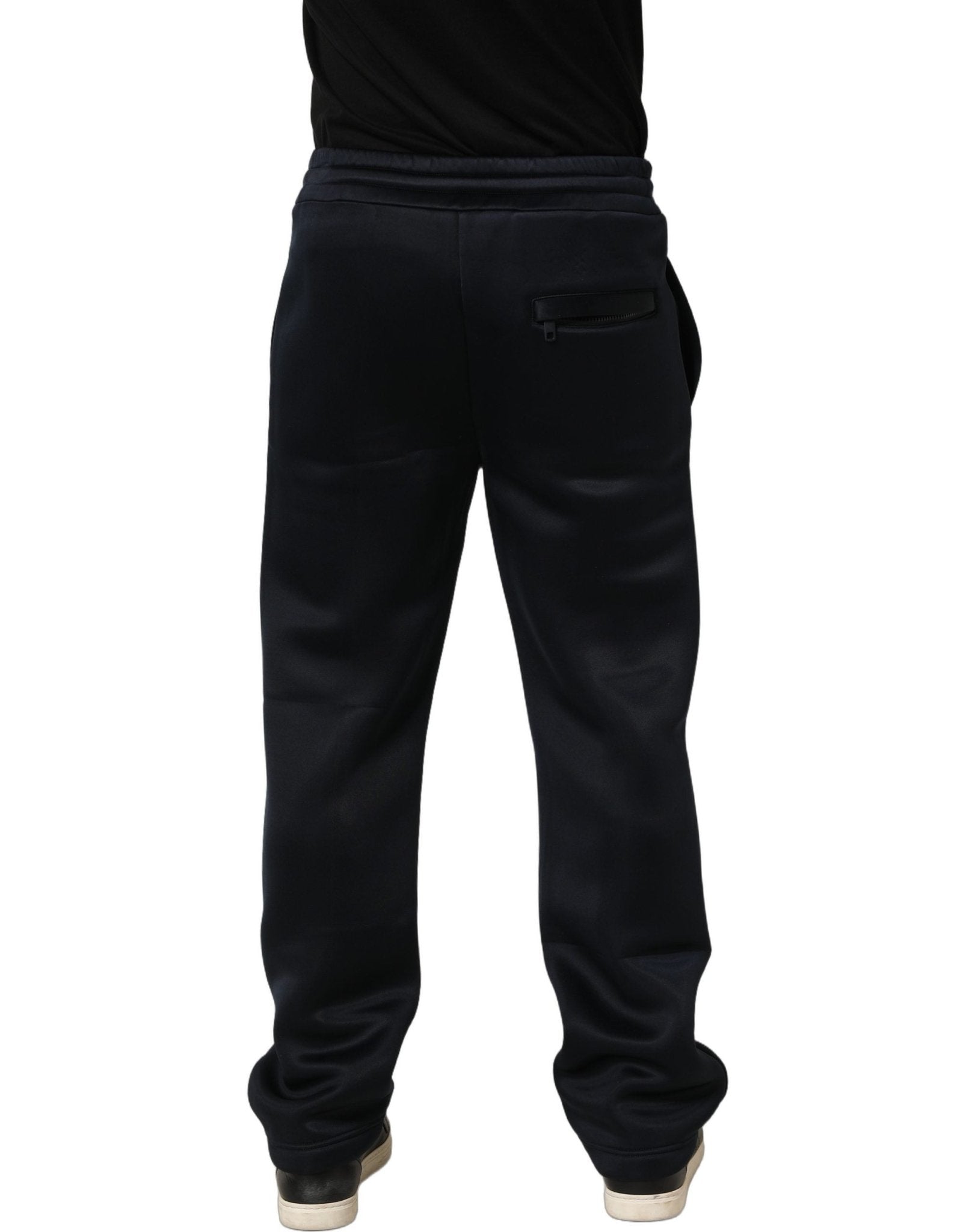 Dolce & Gabbana Black Polyester Jogger Men Sweatpants Pants - RIMODA