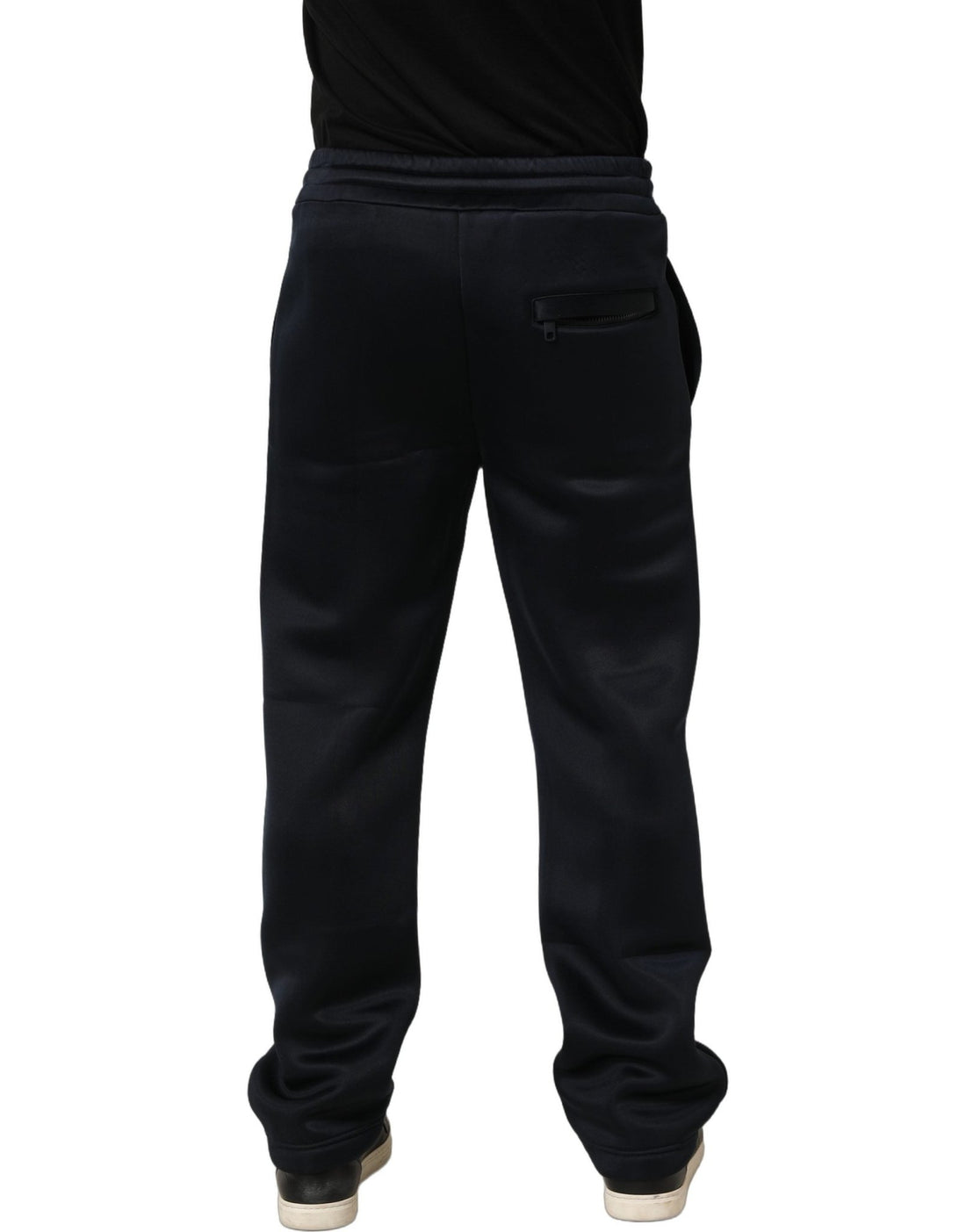 Dolce & Gabbana Black Polyester Jogger Men Sweatpants Pants - RIMODA