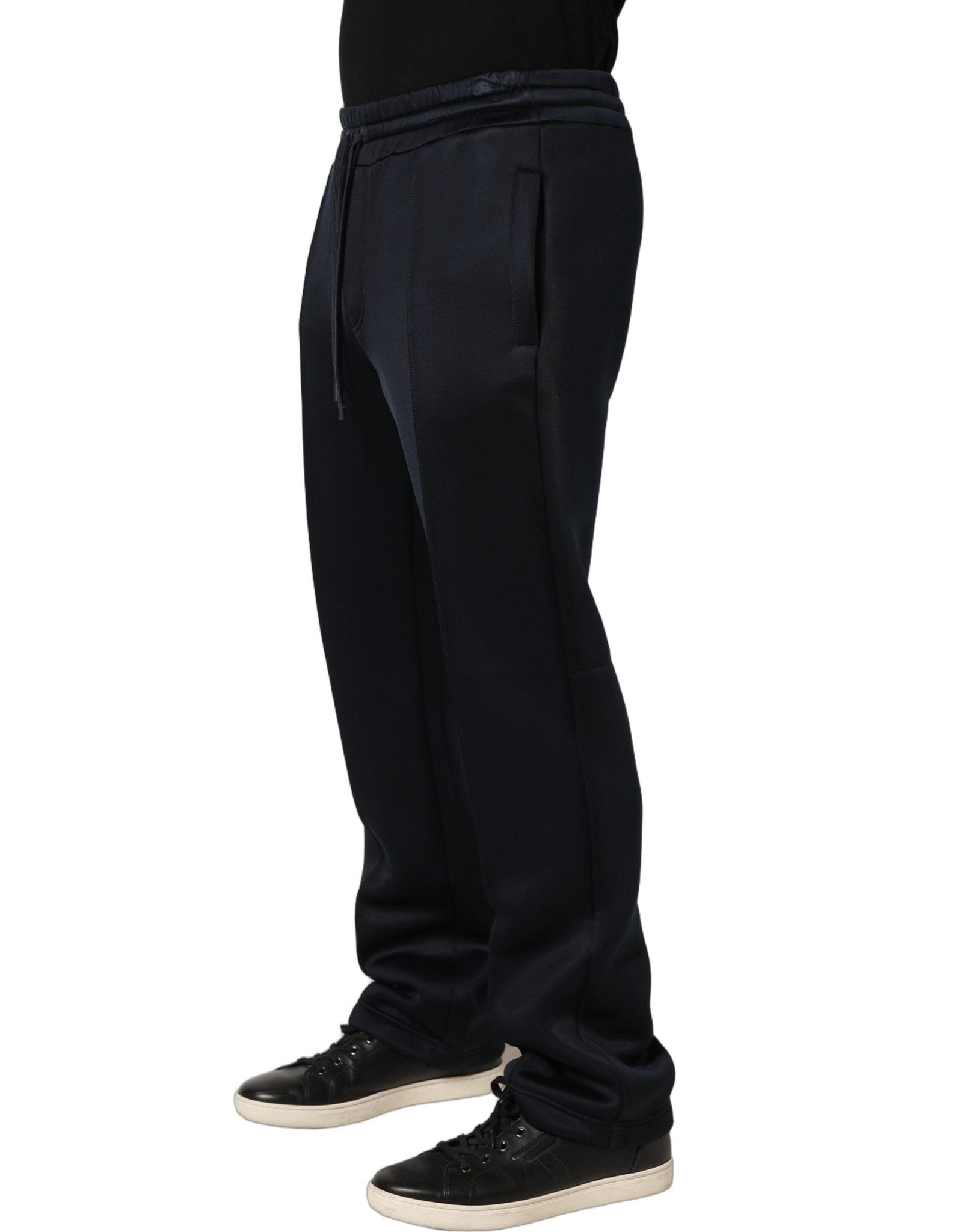 Dolce & Gabbana Black Polyester Jogger Men Sweatpants Pants - RIMODA