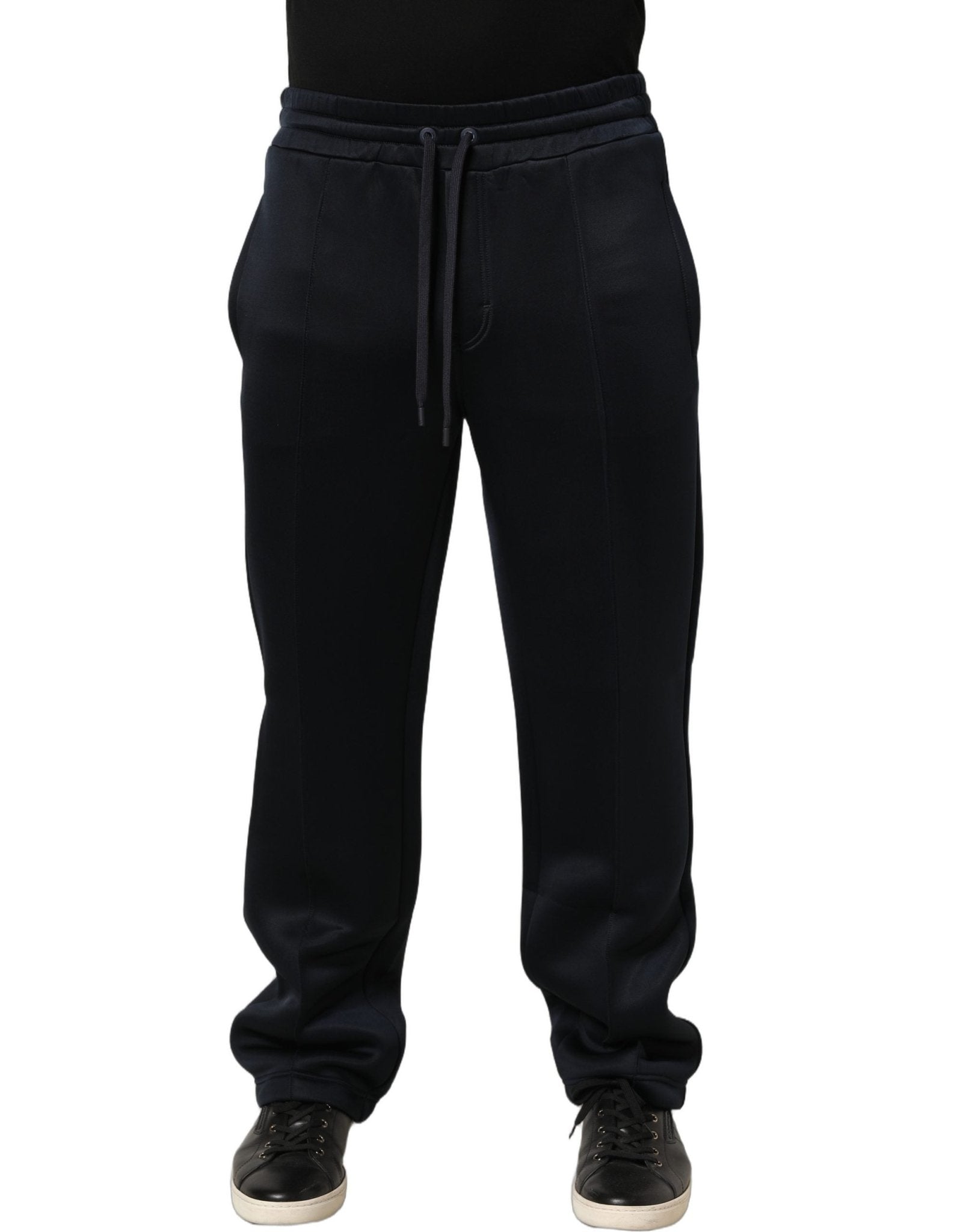 Dolce & Gabbana Black Polyester Jogger Men Sweatpants Pants - RIMODA