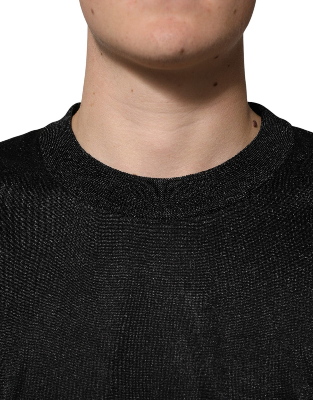 Dolce & Gabbana Black Polyester Pullover Sweatshirt Sweater - RIMODA